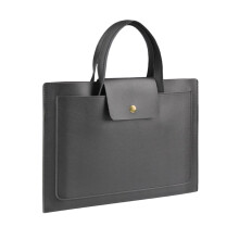 Professional Laptop Sleeve Bag Notebook Pouch For-Black large