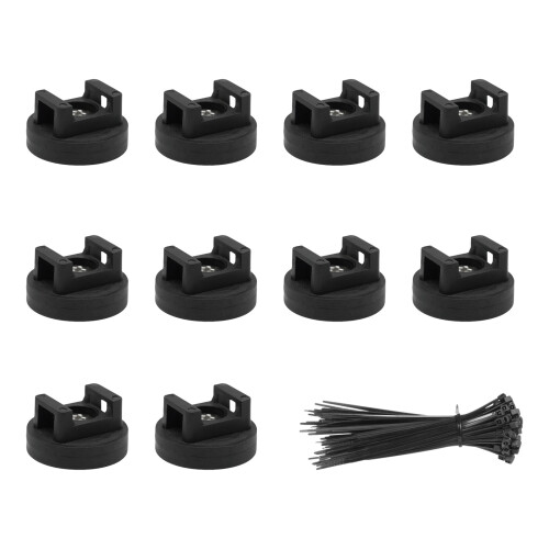 Magnetic Holders & 20 Zip Tie for Cable Reduction on-Base 31mm