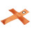 T Shaped Sandbag Marking Yardage Positioning Walk T-Orange 1