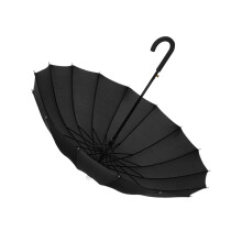 Inverted Windproof Umbrella Waterproof Fabric Waterproof-Black