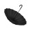 Inverted Windproof Umbrella Waterproof Fabric Waterproof-Black 1