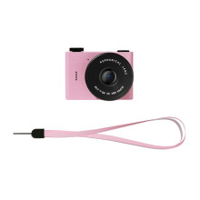 Retro Mini Camera 1.54inch Screen Indoor Home Outdoor 720P-Pink