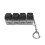 Fashion Keychain Featuring Mechanical Keyboard Theme-Black 1