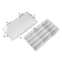 Portable Paint Case 12/24/36 Wells Sealed-12 grids thickened