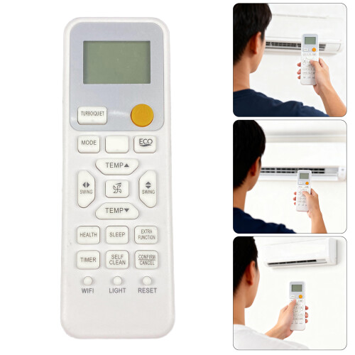 Air Conditioner Remote Control Featuring Backlight For 1