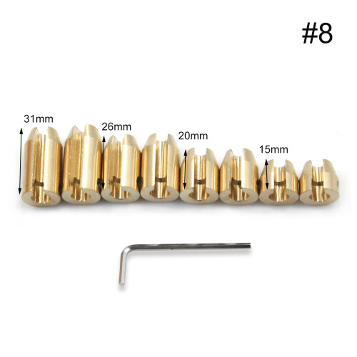 Premium Brass Spoke Balancing Weights for Motorcycles-12 pcs 2