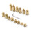 Premium Brass Spoke Balancing Weights for Motorcycles-12 pcs 7