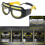 Integrated Adjustable LED Headlamp Safety Glasses for Mechanical 2