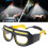 Integrated Adjustable LED Headlamp Safety Glasses for Mechanical 4