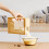 Bamboos Wood Grains Storage Solution Efficient Space-18x9x22cm 3