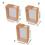 Bamboos Wood Grains Storage Solution Efficient Space-18x9x22cm 4