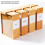 Bamboos Wood Grains Storage Solution Efficient Space-18x9x22cm 7