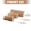 Interaction Hideouts Tunnel Toy with Natural-light brown L 3