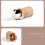 Interaction Hideouts Tunnel Toy with Natural-light brown L 7