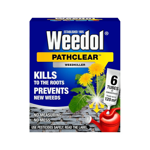 Weedol Weedol Path & Gravel Weed Killer 6 Tubes Pack
