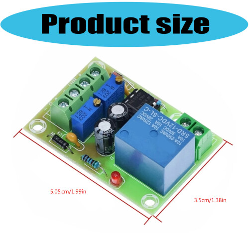 Voltages Controlled Charging Board for 12V Batteries Featuring 2