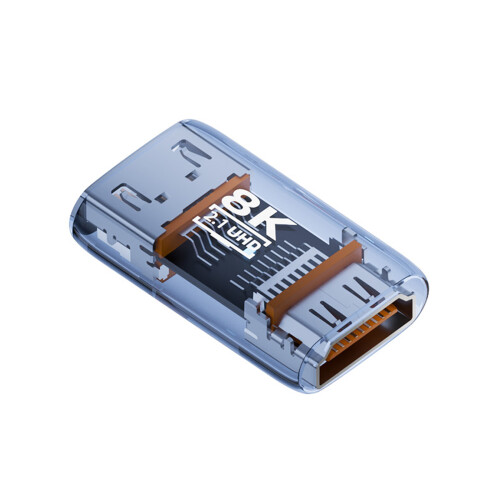 90 Degree Angled HDTV Coupler Extension-Light blue 153T