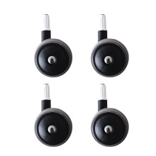 Pack of 4 Sturdy and Flexible Wheel Casters for-Quiet wheel