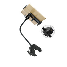 ABS Mic Stand Smartphone and Tablet Tripod-With pantilt and ta