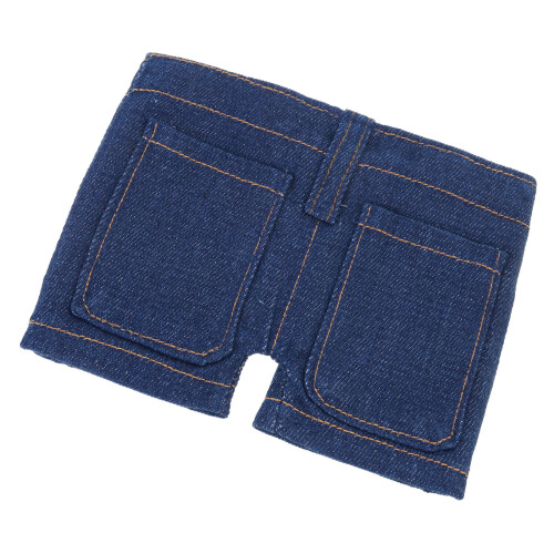 Compact Portable Mini Jeans Wallet Spacious Storage for Coins