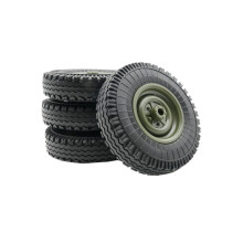 1:10 Racings Autobanden Upgrade Reservewiel voor C84-C94 zwart