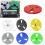 7Inch 1/4 Empty Tape Reel ABS 3 Hole for Auditory-White 3