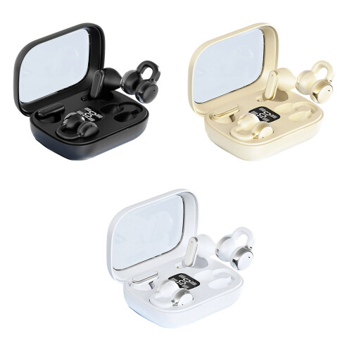 1Set Bluetooth-compatibele draadloze oordopjes die-Wit 2