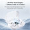 1Set Bluetooth-compatibele draadloze oordopjes die-Wit 7