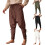 Herren-Piratenhose, mittelalterliche-braun S 2