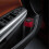 (Red) Multifunctional Car Trash Can With Lid Storage Box Car Organizer Box 2