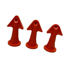 Buse de mastic en Silicone, ensemble de grattage, truelle-Orange