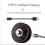 Wireless Bluetooth Page Turner Guitar Piano Sheet Music Screen Scratcher Remote Camera Controller 5