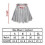 Women's Shiny Flared Pleated Mini Skater Skirt 2