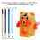 (style 5) Pencil Sharpener Cute Manual Pencil sharpeners for Kids 3