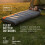 Voyager Sleeping Bag for Adults Lightweight, Compact, Versatile, Grey 2