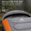 Voyager Sleeping Bag for Adults Lightweight, Compact, Versatile, Grey 4