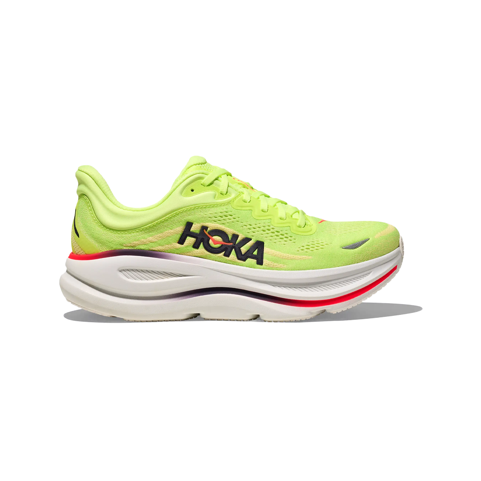 Hoka M Bondi 9 Trainers Neon Sunlight Uk 7.5