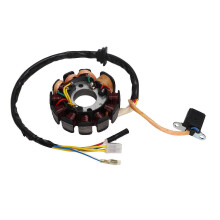 Magneto Ignition Stator Coil 11 Coil Generato Electrical Coil for 4 Stroke GY6 125cc 150cc Moped Scooter ATV Quad