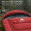 Voyager Sleeping Bag for Adults Lightweight, Compact, Versatile, Red 5