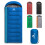 Voyager Sleeping Bag for Adults, Versatile 3-4 Season Temperature, Blue 1