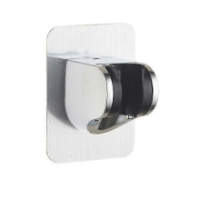 Shower Holder, Self Adhesive Detachable Wall Mounted Shower Head Holder with Adjustble