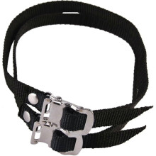 4 stuks universele fietspedaalriemen: verstelbare nylon teenclips, antislip voor spinning-/hometrainers_M