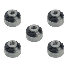 5 stuks achterspatbord zadelbouten, schroeven en moeren, compatibel met Harley Davidson_M