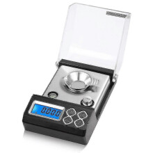 Højpræcisions 50g/0,001g Laboratorievægt Digital Milligram Gram Smykke Diamant Guld Vægt Elektronisk Karat Vægt_cc_M