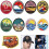 Computer embroidery sea wave sun patch clothing accessories embroidery patch badge accessories patch 1