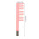 High Frequency Electrotherapy Dandruff Removal Glass Comb Shaped Probe 5