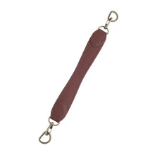 Short Bag Handle Strap Soft PU Leather Handag-Coffee color