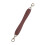 Short Bag Handle Strap Soft PU Leather Handag-Coffee color 1