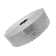 Bandes réfléchissantes en treillis PVC pour améliorer-5cm blanc