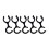Figure 8 Style Plastic Coupler for Trekkings Poles-5 pack 1